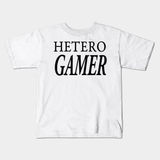 HETERO GAMER Kids T-Shirt